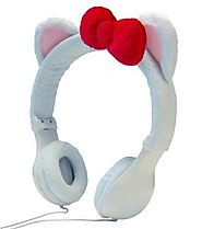 Emio Mix-Monsters Headphones White Kitten