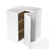 Smartly Designed Wall Cabinet Corner