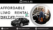 Affordable Limo Rental Dallas Luxury for Any Occasion with Dallas Luxury Limos.pptx