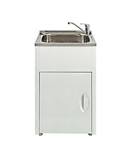 Shop Seima Tilos 600 Freestanding Laundry Sink Unit in 45 Litre