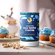 The Best All-Natural Cashew Butter: Blue Vanilla Frosting