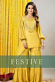 Festive Collection | Celebrate in Style with Anusheet Fashion