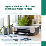 Explore Black & White Laser and Digital Color Printers