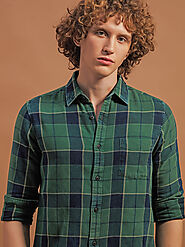 Emerald Checks - 100% Cotton Denimwear