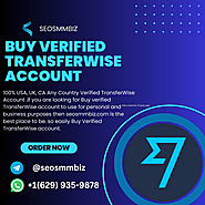 Website at https://seosmmbiz.com/product/buy-verified-transferwise-account/