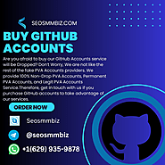 Website at https://seosmmbiz.com/product/buy-github-accounts/