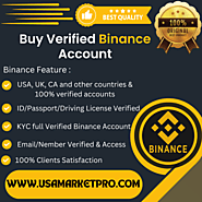 Buy Verified Binance Account – USAMarketPRO