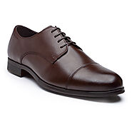 Buy Red Tape Men Brown Derby Shoes