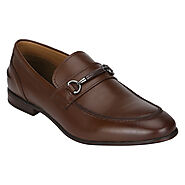 Buy Red Tape Men Teak Loafers Teak