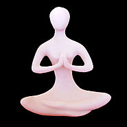 Buy Online White Marble Art Praying Girl Figurine