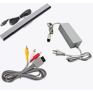 2PG Hookup Bundle For Nintendo Wii- Power Supply, AV Cable, Sensor Bar from 2P Gaming