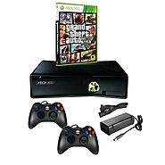 Refurbished Xbox 360 Console | New GTAV Game by 2P Gaming