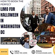 How to Book the Perfect Limo for Halloween in Washington DC