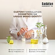 Tailored Custom Formulation Cosmetics by Sadatan Ayurveda