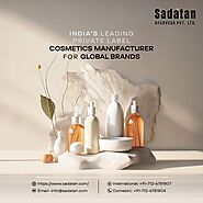 Sadatan Ayurveda Trusted Private Label Cosmetics Manufacturer for Natural Beauty Products