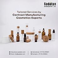 Customized Contract Manufacturing Cosmetics by Sadatan Ayurveda