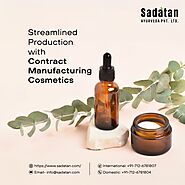 Elevate Your Brand with Sadatan Ayurveda’s Contract Manufacturing Cosmetics Expertise