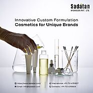 Sadatan Ayurveda Crafting Unique Solutions with Custom Formulation Cosmetics