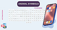 Text Animal Symbols | Copy and Paste Animal Symbols