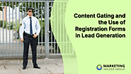 Content Gating and the Use of Registration Forms in Lead Generation - Marketing Insider Group