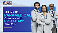 Top 10 Best Paramedical Courses with High Salary After 12th