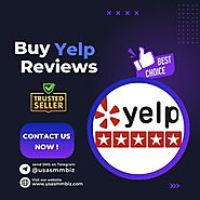 Buy Yelp Reviews - 5 Star Positive Elite Yelp Reviews