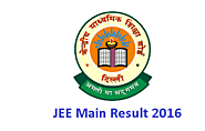 JEE main result 2016