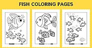 20 Fish Coloring Pages - Coloring Fun Pages