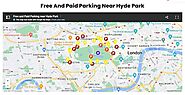 Free and Paid Parking near Hyde Park with Google Map Marking