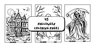 45 Free Halloween Coloring Pages - Coloring Fun Pages