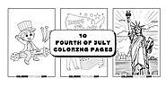 10 Fourth of July Coloring Pages - Coloring Fun Pages