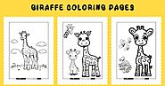 10 Giraffe Coloring Pages - Coloring Fun Pages