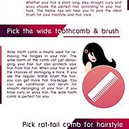 Smart Guides While Choosing the Perfect Hair Combs For Your Hair