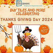 Thanksgiving Sale: Up to 40% Off on Tiles at Buy Tiles And More