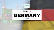 What are the top 10 exports of Germany?