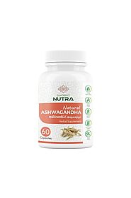 For Stress Relief : Ancient Nutra Natural Ashwagandha supplement - 60 capsules