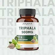 Triphala Capsules for Digestion and Hair Health | 60 capsules