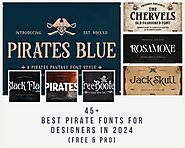 45+ Best Pirate Fonts For Designers in 2024 (Free & Pro)