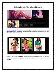 Best and affordable escorts companionship in Kolkata?