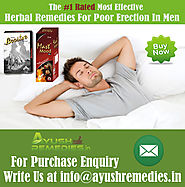 Ayurvedic Treatment For Poor Erection Problem In Men By AyushRemedies.in