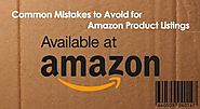 Common Mistakes to Avoid for Amazon Product Listings | AuroIN