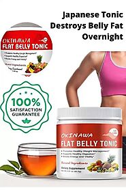 Japanese Tonic Destroys Belly Fat Overnight | Tonic recipe, Healthy digestion, Flat belly