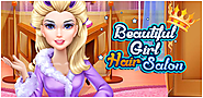 Beautiful Barbie Girl Makeup and Hair Salon