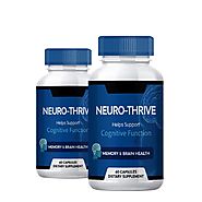 Neuro Thrive: Elevate Your Cognitive Health in 2024 | Dietary supplements design, Mood boost, Health