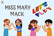 Miss Mary Mack Song Lyrics With Kids Clapping 👏 Game Steps