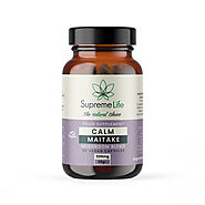 Maitake Mushroom Vegan Capsules - Calm (500mg) – SupremeCBD