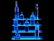 Best Lighted Liquor Bottle Shelves for The Home Bar ~ Lab38