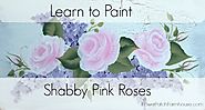How to Paint A Beautiful Rose in 3 Minutes! - Flower Patch Farmhouse