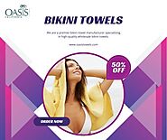 Custom Bikini Towels - Wholesale and Bulk Supply Options