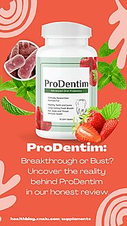 ProDentim: Breakthrough or Bust? | Health Journey in 2024 | Work health, Dental, Probiotics